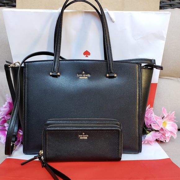 Kate Spade purse shoulder/hand bag crossbody set - Picture 1 of 8